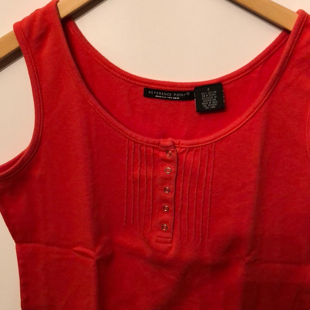 Reference Point 100% Cotton Tank Size Small